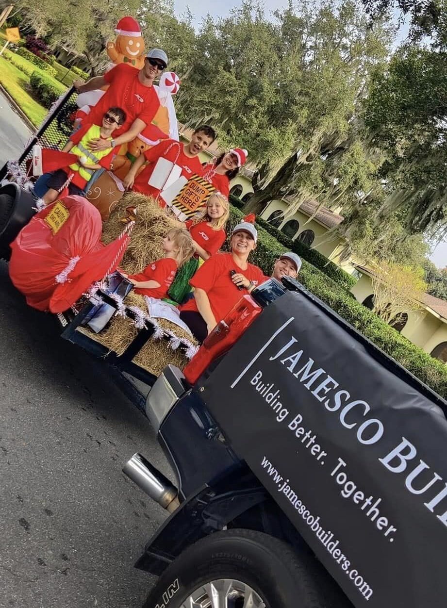 63rd Annual Mount Dora Christmas Parade JamesCo Builders